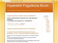http://fogyokuraforum.blogspot.com ismertető oldala